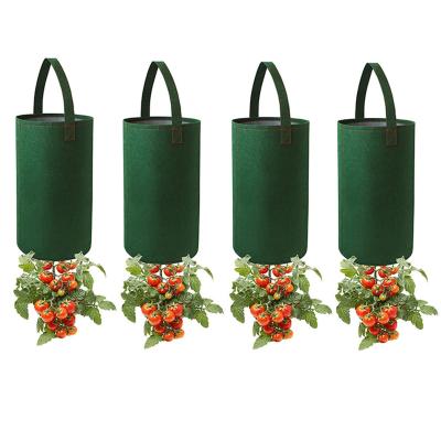 China Plant Growth Ruled Hanging Tomato Grow Upside Down Planter Multifunctional Strawberry Bag Tomato Flower Vegetable Plant Grow Bags Plant Pot for sale