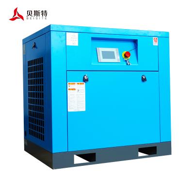 China 10hp 7.5kw 22KW lubricated rotary screw compressor inverter screw air compressor for industrial equipment compressors for sale