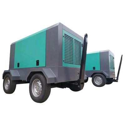 China High quality factory price lubricated 30 KW portable mini car air compressor portable screw air compressor for sale