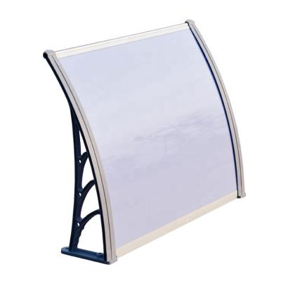 China Silent UV Shade Shelter Sun Shelter Window Door Tent PC Board Clear Canopy Rainproof High Quality Anti-UV Rainproof for sale