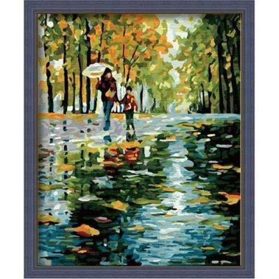 China Classic wholesales diy oil painting by numbers abstract painting, coloring by numbers for sale