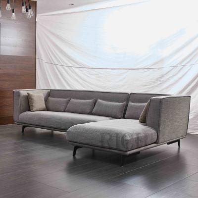 China Nordic modern simple sectional living room convertible tuxedo corner sofa modern simple style sofa set design furniture for sale