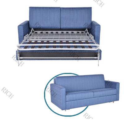 China (Other)Comfortable Adjustable Sleep Pull Out Sleeper Couch Sofa Bed Folding Couch Convertible Living Room Blue Sleep Sofa Bed for sale