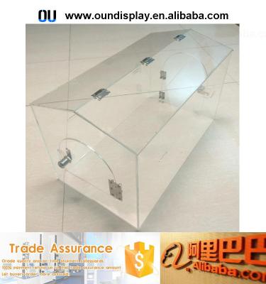 China Plexiglass Acrylic Soft Kennel Indoor Clear Acrylic Pet Kennel Cage Display for sale