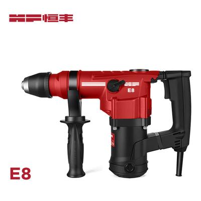 China Hengfeng 1280watts 26mm Plus SDS E8 Heavy Duty Electric Rotary Hammer Drill Machine for sale