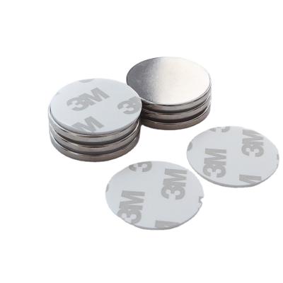 China Hot Selling 3M Adhesive N30 D8x2mm Disc Neodymium Magnet From Motorcycle Magnet Factory Wholesale Price for sale