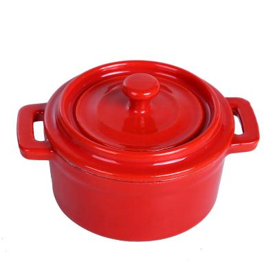 China Viable Enamel Mini Pot Cast Iron Cookware of Enamel Cookware Cast Iron Kitchenware for sale