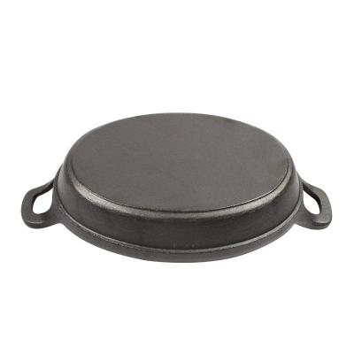 China Oval Cast Iron Serving Dish Home Use Cookware Sustainable With Best Price for sale