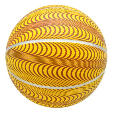 China Custom Rubber Cheap Colorful Inflatable Balls Rubber Basketball Ball for sale