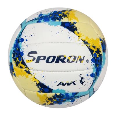 China PVC Soft Outdoor Soft Volleyballs Size Custom Wholesale 5 Balls Inflated Beach Volleyball Balls Balones De Ball for sale