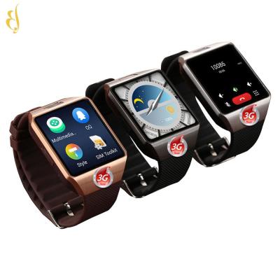 China 3G QW09 BT Smartwatch Android Camera WIFI GPS Tracker 3G SIM Card Smart Phone Watch for sale