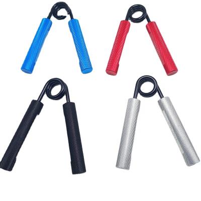 China Strength Training 50KG Aluminum Alloy Spring Wrist Strength Promoter Gym Training Hand Grip Enhancer for sale