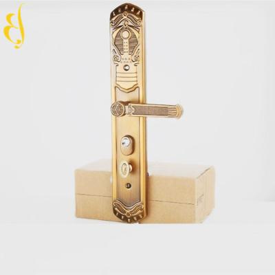 China Handmade Brass Door Teardrop Hardware Elliptical Pull Up Door Handle for sale