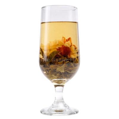 China Ceremonial Grade Chinese Tea Natural Dry Flower Beautiful Blooming Appearance Customize Flavor GFT A041 for sale