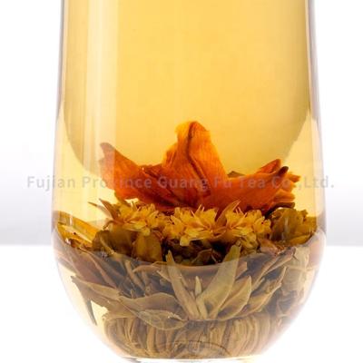 China GFT A105 GFT A105 Ceremonial Grade Chinese Tea Flower Tea Ceremonial Grade Flowering Natural Dry Flower for sale