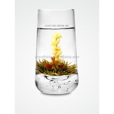 China EU Standard Green Blooming Tea Super Grade Lily Osmanthus Flower Blooming Tea for sale