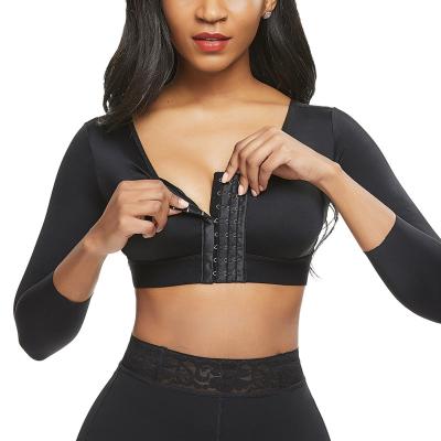 China Antibacterial Surgery Forehead Closure Bra Tank Top Faja Colombianas Body Shaper Women Arm Compression Mail Shapewear for sale