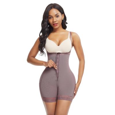 China Antibacterial Breathable Hip Enhancer Jumpsuit Body Tight Shapers Slimming Women Full Body Shapewear for sale