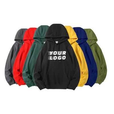 China High Quality Custom Embroidered Logo Couples Unisex Hoodie Oversized Anti-wrinkle Winter Cashmere Winter Style Men Hoodie for sale