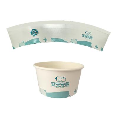 China Waterproof Food Grade Raw Materials For Paper Bowls China Manufacturer Of Paper Bowls Fan for sale