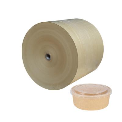 China Wholesale waterproof bamboo brown pe paper cup paper cup raw material price coated paper kraft paper for sale