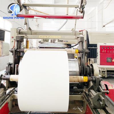 China Waterproof pe material paper cup raw material polyethylene pe coated paper cup single side double side pe coated paper roll for sale