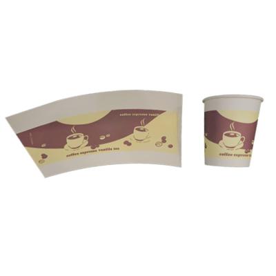 China Chinese custom high quality waterproof paper cup fan material for paper cups design paper cup fan making for sale