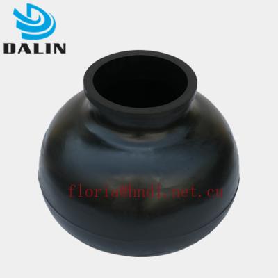 China Hot Selling Mud Pump Pulse Wetter Air Bag Capsule Kb75 kb45 3NB Rubber Bladder For BOMCO Mud Pump for sale