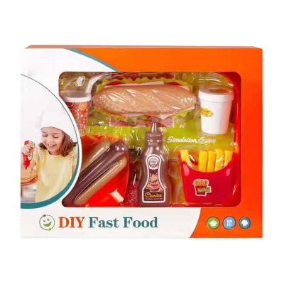 China 2021 Hot Selling New Arrival House Playing Toy Cutlery Tableware Food Toys Small And Small Partners Play Fun Simulation Game Now TTA2891 for sale