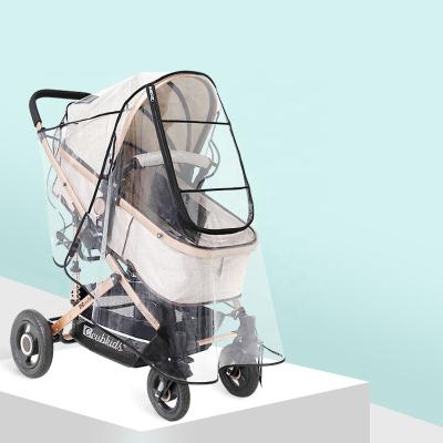 China Cheap Price Low Moq 6 Styles Eco-Friendly Eva Pram Cover Baby Stroller Rain Cover for sale