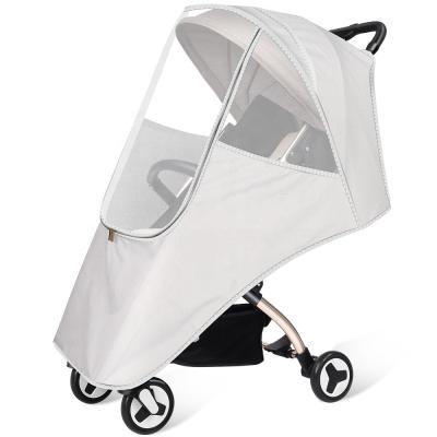 China Durable Waterproof Windproof Oxford Fabric Pram Rain Cover Universal Stroller Rain Cover for sale