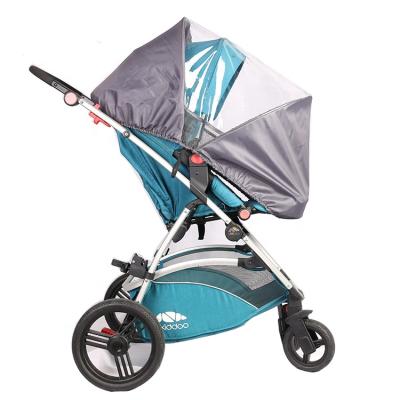 China Winter Large Capacity Windproof Warm Baby Stroller Rain Cover Weather Shield Stroller for sale