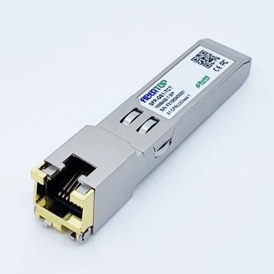 China Gigabit Fiber Channel Gigabit Ethernet FIBERTOP 1000Base-T Copper SFP Transceiver for sale