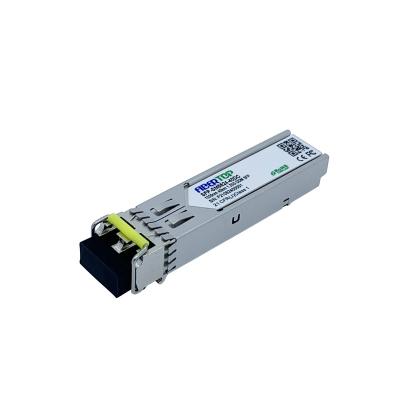 China 1.25Gbps Fiber Optic Systems FIBERTOP SFP 1.25G 1550NM 40KM Fiber Optic Module LX SM Serial Compatible For HP 1g SFP LC LX Transceiver for sale