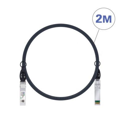 China data center; FTTX FTTB FTTH FIBERTOP SFP Cable 10G DAC 2M Passive Direct Attach Copper Twinax Cable For Juniper EX-SFP-10GE-DAC-2M Switch Devices for sale