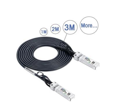 China data center; FTTX FTTB FTTH FIBERTOP SFP Cable 10G DAC 3M (10ft) for Juniper Networks Switch QFX-SFP-DAC-3M Passive Direct Attach Copper Twinax Cable for sale