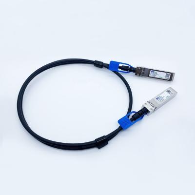 China FIBERTOP 1m (3ft) 25G SFP28 DAC Passive Direct Attach Copper Twinax FTTH Cable for Dell 470-ACEX for sale