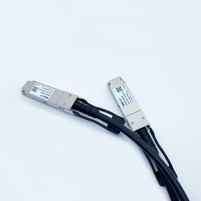 China FIBERTOP 3m (10ft) 100G QSFP28 DAC Passive Direct Attach Copper Twinax FTTH Cable for HW QSFP-100G-CU3M for sale