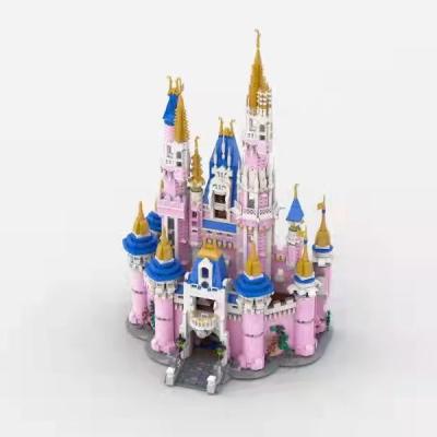 China MOYU 82017 Building Toy Castle Series Model Building Blocks Legoing Pink Girl Toys For Children Girl Gifts for sale