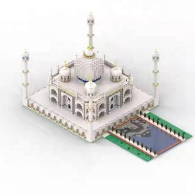 China World Famous Adult Mini Building Blocks Toy Gifts India Agra Taj Mahal 3D Model Building Toy MOYU 82016 Building Moc for sale