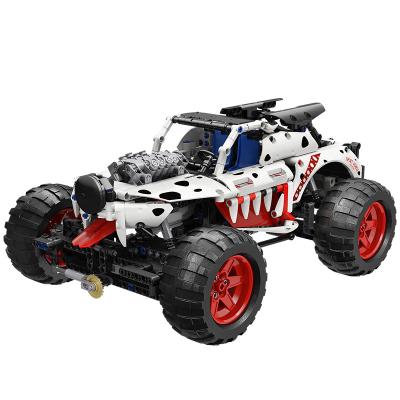 China Building Toy Moyu 88006 Intelligence RC Car Monster Truck Legoing Technic Remote Control Car Toys Building Blocks Set for sale