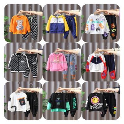 China 2023 New High Quality Korean Boys Long Sleeve Spring Hoodie Romper Breathable Suit Autumn Children's Wear for sale