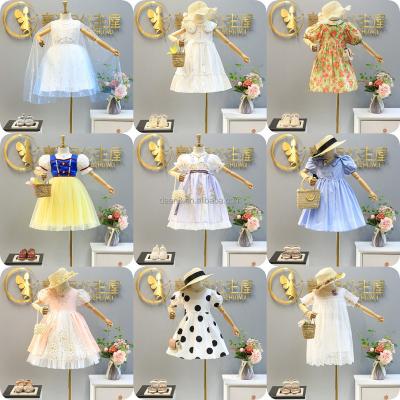 China Wholesale New Anti-wrinkle baby skirt baby girl princess dress baby top dress pure cotton children's clothing wholesale for sale