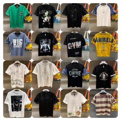 China High Quality Anti-wrinkle Mens T-shirts Factory Wholesale 100% Cotton Short Sleeve T-shirts for sale