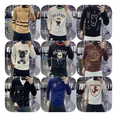 China 2023 winter new fashion hang QUICK DRY sweater knit men's sweater factory direct sales for sale