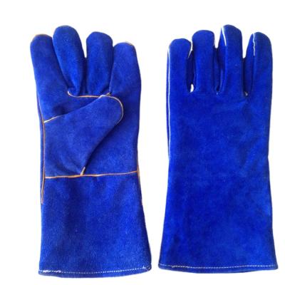 China China Construction Hand Cow Breathable Working Leather Gloves for sale