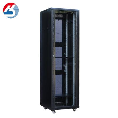 China Custom 28U network cabinet server chassis rack for industry control en venta