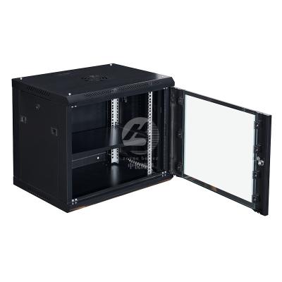 China 7u 19 inch open frame glass door outdoor data center waterproof server rack network cabinet for sale