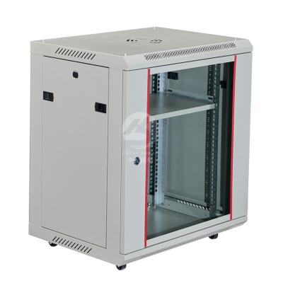 China rack 1u small rack cabinet case 16u small server cabinet 6u 48u network cabinet en venta