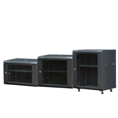 China 32U Standard Server Rack 19 Wall Mounted Cabinet Racks Full Height 16 Bay Mount It Data Wallmount Floor Monitor for sale